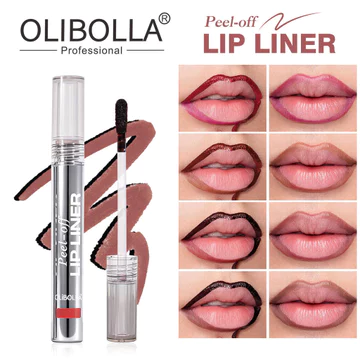 Xé-off Lip Liner Matte Lip Gloss Easy-Color Hook Liner Lip liner
