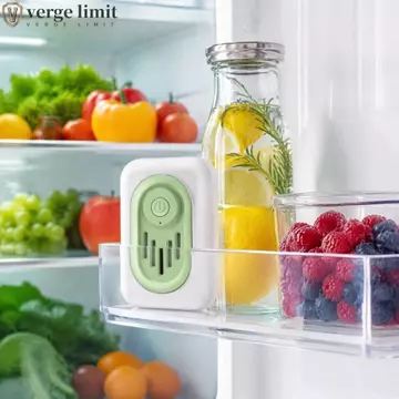 VERGE LIMIT Tủ Lạnh Khử Mùi Ozone, Khử Mùi Làm Sạch Máy Lọc Ozone Tủ Lạnh Ozone, Bảo Quản Tươi Không Dây Lâu Dài Tủ Lạnh Ozone Tủ Lạnh Nhà Mới