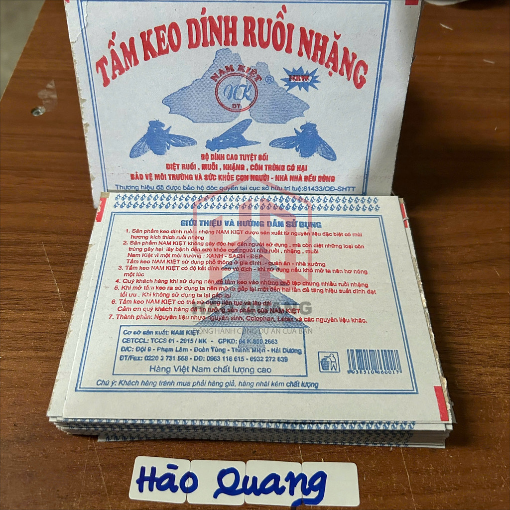 100 Tấm Keo Dính Ruồi Nhặng Siêu Dính - Diệt Ruồi Muỗi Hiệu Quả - Bảo Vệ Môi Trường & Sức Khỏe