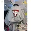 Áo sweater mùa đông cổ tròn nỉ dài tay ấm áp, đẹp với họa tiết nơ in ngực nam nữ-quanaothubio