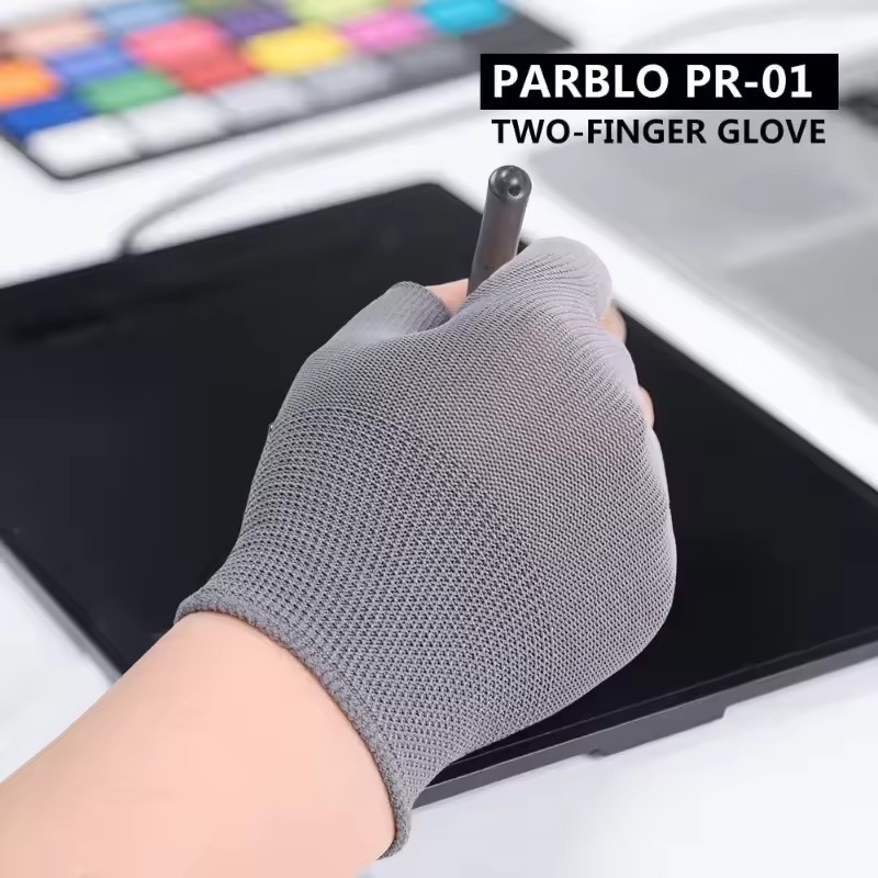 1 / 3 / 5 Đôi Găng Tay Nửa Ngón Chống Trơn Trượt / Găng Tay Làm Việc An Toàn Nylon Thoáng Khí