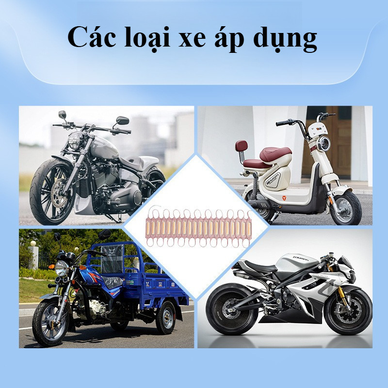 Module Đèn LED 24V Chống Nước - 20 Bóng COB Siêu Sáng, Ứng Dụng Xe Tải, Xe Bus & Bảng Hiệu