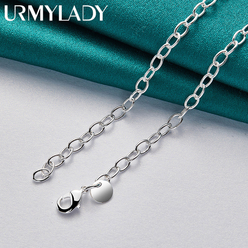 URMYLADY Vòng cổ bạc 925 hạt mịn cho nữ - Trang sức tiệc cưới thời trang