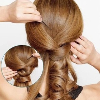 50 / 150 / 250 Cái Đen Vô Hình Sóng Hình Chữ U Bobby Pins - Kẹp Tóc Thời Trang Nữ Cho Kiểu Tóc DIY