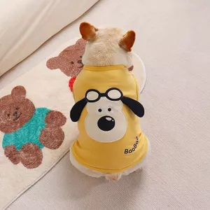 2024 Quần Áo Cho Chó Mùa Hè Mỏng Co Giãn Thú Cưng Bichon Pug Pháp Chiến Đấu Áo Quần Áo Mùa Hè Thoáng Khí Dễ Thương