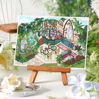 Infeel.M Hôm Nay Mở 28,0 2.5D Nhãn Dán Cảnh Kích Thước Siêu Lớn