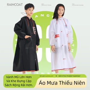 Mẫu mã thời trang mới BỘ QUẦN ÁO đi mưa CAO CẤP cho bé từ 5 -15 tuổi - HÀNG LOẠI TỐT, SIÊU BỀN và chống thấm nước tốt.