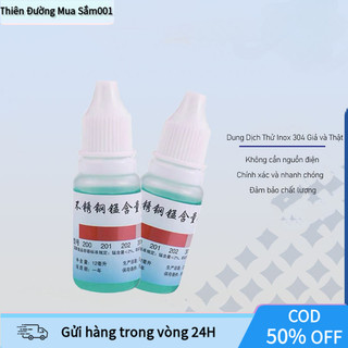 Dung dịch thử inox 304 và so sánh chất lượng với các loại inox thường thiết kế tiện lợi cho người sử dụng tại nhà