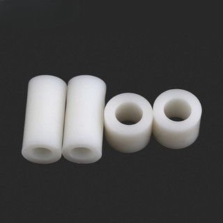 Cột cách ly ABS màu trắng, cột cách nhiệt, xi lanh nhựa, cột rỗng qua cột, cột đệm hỗ trợ, cột nâng, vỏ nylon M5 / M6 / M8 【 JYD-ZZ-Z】