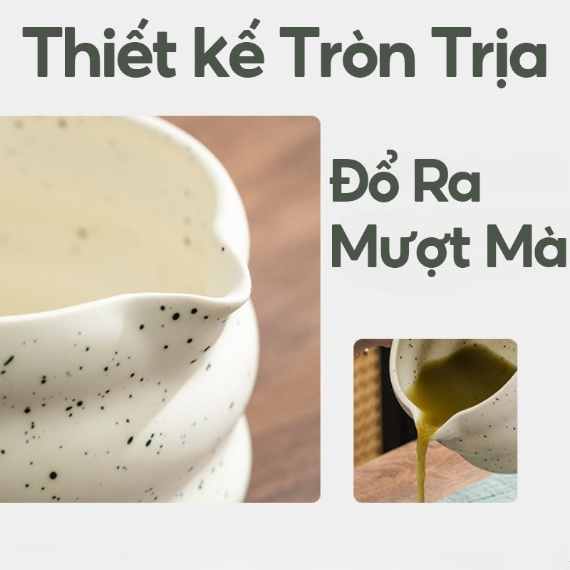 Bộ Dụng Cụ pha Matcha gồm Chawan, Chổi Chasen, Chân đế, Thìa tre, Rây lọc, Quà Tặng Cho Người Thích Uống Trà