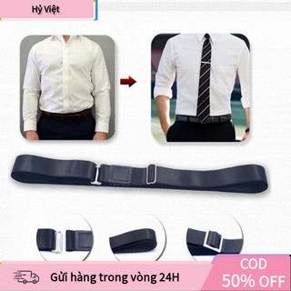 [Hỷ] Dây Đai Giữ Áo Sơ Mi Công Sở – Chống Trượt, Cố Định Áo Trong Quần, Mặc Chuẩn Form
