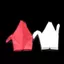 Cần cẩu giấy ảo thuật ZENZON, Cận cảnh ảo ảnh sân khấu Origami Crane Magic, Hiệu suất sân khấu Phụ kiện Gimmick Vải trắng đỏ Đạo cụ cần cẩu Đồ chơi trẻ em