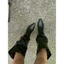 Mùa Thu Đông Phong Cách Mới Ống Lớn Cọc Boots Dày Gót Nhọn Thắt Lưng Khóa Ống Cao Hiệp Sĩ Boots Hot Girl Ống Rộng Boots