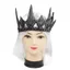 Mũ đội đầu Cosplay FEDAOG, Mũ đội đầu vương miện thời trung cổ phong cách người đàn ông hoang dã đa năng, Phụ kiện thời trung cổ Vinyl Trang phục Halloween Đạo cụ Tiệc Halloween