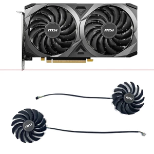 IiiNew 95mm 4pin PLD10010S12HH RTX3060 gpu quạt làm mát cho MSI RTX 3070 3060 3060Ti Quạt làm mát card đồ họa Ventus 2X OC * *