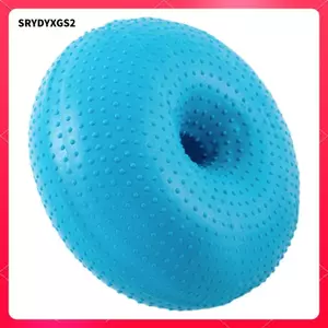 Bóng tập thể dục hình bánh rán PVC Độ ổn định dày Bóng tập thể dục Thiết bị hỗ trợ tập thể dục cho các bài tập tại nhà
