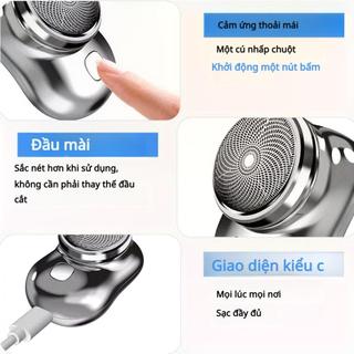 [COD]Máy cạo râu điện mini cầm tay, máy cạo râu chạy điện, máy cạo mặt, máy cạo râu sạc USB