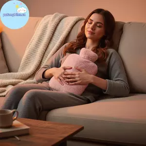 Pufangbliss 1 Cái Túi Nước Nóng Di Động Có Vỏ Mềm Sang Trọng Có Thể Tái Sử Dụng Chống Rò Rỉ Túi Nước Có Thể Tháo Rời Tay Và Chân Túi Ấm VN