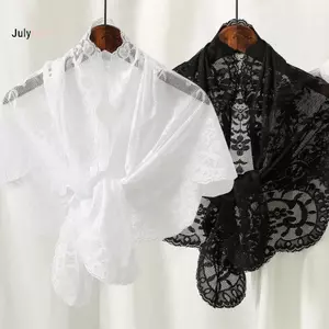 JULYHOT Tây Ban Nha Tam Giác Truyền Thống Ren Mantilla Nữ Đầu Che Nhà Thờ Veil Massivedeals