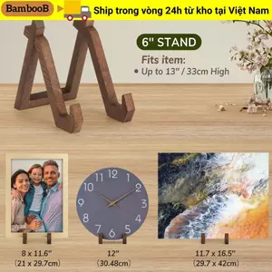 Giá đỡ tấm BAMBOOB, Giá đỡ bộ sưu tập bằng gỗ Khung ảnh Giá đỡ ảnh, Sách huy chương Giá đỡ trưng bày giá đỡ cổ điển