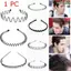 VVDZA Băng đô kim loại thể thao Unisex Dụng cụ tạo kiểu tóc Băng đô gợn sóng
