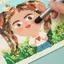1 / 3 Cái Dụng Cụ Tạo Hình Màu Dụng Cụ Tạo Hình Màu Cho Tranh Sơn Dầu Bàn Chải Sơn Đầu nghiêng Dụng Cụ Pastel Đầu Tròn ELWW