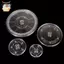 Bàn xoay Acrylic trong suốt Xoay 360 Chân đế tròn Trang sức lười biếng Trang trí đĩa xoay Phần cứng nội thất ELWW