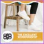 30 Chiếc Dây Giày Nhựa Khóa Cho Giày Sneaker Ren Đi Bộ Đường Dài Hoạt Động Ngoài Trời Kevga