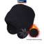 MAKY Mới Unisex Mùa Đông Mũ Dệt Kim Có Earflap Mũ Beanie Thời Trang Dành Cho Nam Nữ Ngoài Trời Cổ Điển Giữ Ấm Mũ VN