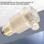 Belleshopp Van thông hơi bằng đồng thau tự động phát hành DN15 G1/2 2.8x1.9in 114g/4.0oz Van sơ tán cho máy nước nóng năng lượng mặt trời Giảm áp