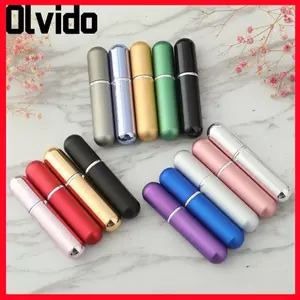 Bình nước hoa Mini OLVIDO, Bình xịt nhỏ giọt Fine Mist, Mỹ phẩm lỏng chất lượng 5ml Bình xịt phun sương ngoài trời