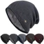 FEDAOG Dệt Kim Beanie, Lớp Lót Ấm Áp Dày Đan Ấm Áp Mũ Mùa Đông, Thời Trang Phong Cách Đơn Giản Unisex Mũ Dệt Kim Dày Hoạt Động Mùa Đông