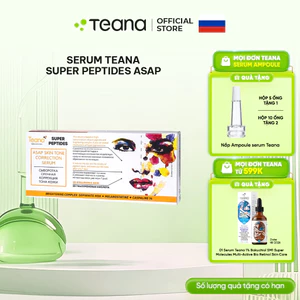 Serum Teana Super Peptides ASAP Skin Tone Correction dưỡng trắng da, mờ thâm nám 10ml/20ml