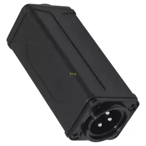 Btsg Bộ chuyển đổi nam sang nam đa năng 3Pin có vỏ hợp kim cho thiết bị thính giác chuyên nghiệp