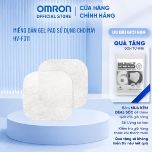 Miếng dán Gel Pad sử dụng cho máy Xung Điện Trị Liệu Kết Hợp Nhiệt OMRON HV-F311