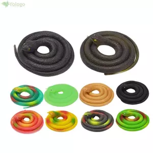 YOLOGO Bionic Snake, Đảng ủng hộ Tricky Prop Rắn giả, Trò đùa thực tế mới lạ Mô phỏng Đồ chơi rắn Prank ngộ nghĩnh thực tế cho người lớn Trẻ em
