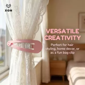 Kẹp Tóc BB Màu Trơn 28cm Cực Lớn Đạo Cụ Chụp Ảnh Sáng Tạo Tạo Dụng Cụ Tạo Kiểu Cho Nữ Cô Gái Phiên Chụp Ảnh [Mina]