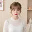 HFSHY Thoải Mái Bện Với Bangs Tổng Hợp Cao Cấp Viền Tóc Giả Cho Bé Gái Đảng Ngày Chụp Ảnh Sử Dụng VN