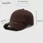 AqToCna Rửa Mũ Bóng Chày Cotton Phong Cách Vintage Hip Hop Snapba Mũ Lỗ Để Chống Nắng Sử Dụng Ngoài Trời AqToCna