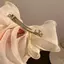 PNPIA- Phong Cách Hàn Quốc Ngọt Ngào Dễ Thương Nơ Nơ Kẹp Tóc Cho Bé Gái Sáng Satin Nơ Kẹp Tóc Barrette Kẹp Tóc Đuôi Ngựa Kẹp Mũ