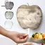 Tweeduj Tươi Giữ Túi Hộp Bảo Quản Trong Suốt Treo Tường Chống Bụi Đa Năng Hình Trái Cây Dùng Một Lần Phim Mũ Tắm Hộp Đựng VN