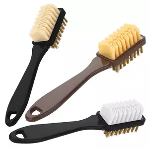 Bàn chải làm sạch bền 2 mặt Tweeduj Miếng tẩy cao su Phù hợp cho giày da lộn Boot Cleaner VN