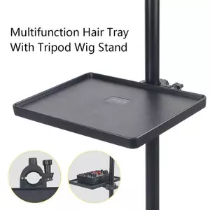 Khay Đựng Dụng Cụ Tóc Giả Đa Năng yuzhoun, Kèm Giá Đỡ Tripod, Dễ Sử Dụng, Phù Hợp Để Kẹp, Kéo, Móc Tóc, Khay Thẻ Âm Thanh