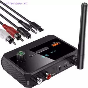 Bộ thu âm thanh 5.3 Hỗ trợ không dây Bộ chuyển đổi âm thanh đĩa chữ U với AUX 3,5 mm RCA quang Ja cho TV ô tô Loa PC MỚI