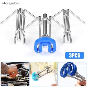 3 Kìm thép không gỉ thiên vị để niêm phong Vòng đệm phớt dầu Xi lanh thủy lực Vòng chữ U Y Công cụ niêm phong dầu S M L Đẹp
