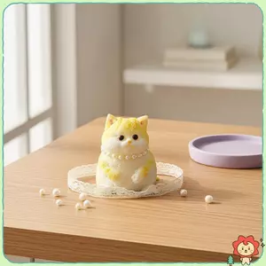 Mô Phỏng Mèo Đồ Chơi Giảm Căng Thẳng Mềm Floo Bề Mặt Dễ Thương Bóp Squishy Đồ Chơi Dành Cho Người Lớn Văn Phòng Làm Việc Đàn Áp