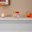 Bình bí ngô bằng nhựa trong suốt thân thiện DIY 5 / 10 Cái có nắp Hộp đựng kẹo cho đồ thủ công và trang trí tiệc Halloween [VN]