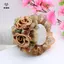 Dây buộc tóc hoa Dây cao su nữ thanh lịch Phụ kiện tóc Scrunchies lớn đơn giản dành cho nữ [Mina]