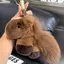 PNPIA- Rex Lông Thỏ Cung Hoàng Đạo Ngựa Móc Khóa Sang Trọng Đồ Chơi Kawaii Pony Túi Búp Bê Mặt Dây Chuyền Trang Trí Bapa Treo Quà Tặng Năm Mới