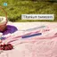 2 Gói Nhíp Mini Titan Di Động Hợp Kim Titan Nhíp Sinh Tồn Cắm Trại Du Lịch Ngoài Trời Mini Dụng Cụ